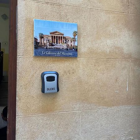 Le Colonne Del Massimo Apartment Palermo Esterno foto