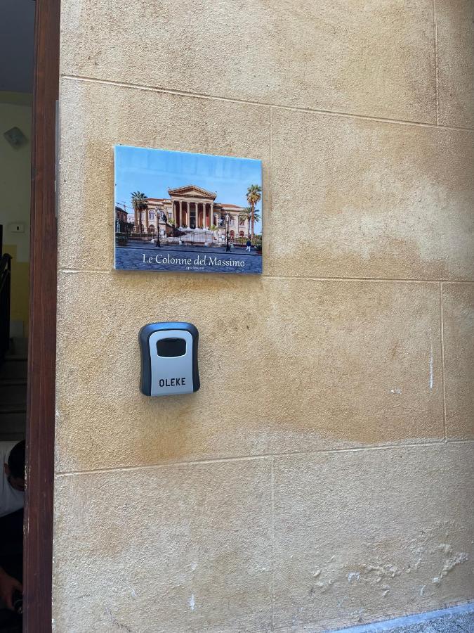 Le Colonne Del Massimo Apartment Palermo Esterno foto